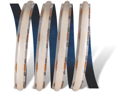 1 Adet 5 Metre CATA CT 4541 İç Mekan 216 Çipli COB Şerit LED 3200K Gün Işığı 12V