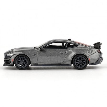 Karbon Gri 1/64 Ford Mustang Dark Horse Diecast Model - Blister Koleksiyonluk BX-313361