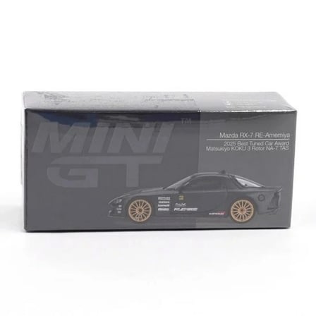 1/64 Ölçekli Mazda RX-7 RE-Amemiya Matsukiyo KOKU 3 Rotor NA-7 Diecast Model Araba TAS 2025 Ödüllü