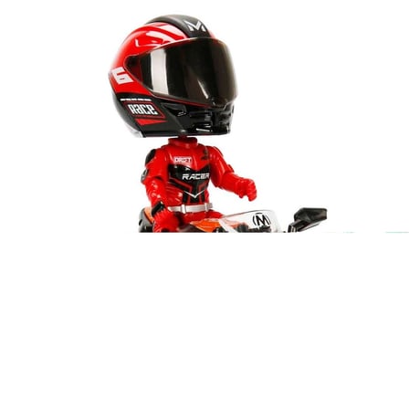 1:14 Sesli ve Işıklı Die Cast Çek Bırak Yarış Motosikleti S00005831 - 1 Adet Stokta Olan Gönderilir