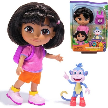 Dora the Explorer Figür Seti - Dora ve Chizi