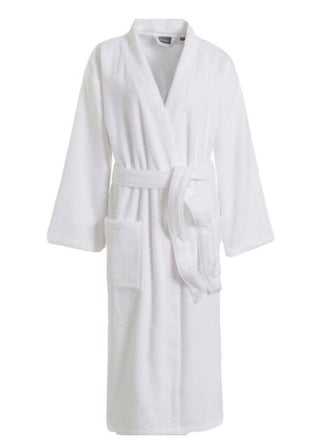 Eco Lounge Pamuklu Tek Bornoz Beyaz Unisex