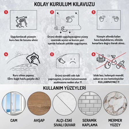 70x70cm Statik İz Bırakmaz Kağıt Renkli Çarpım Tablosu Bx40