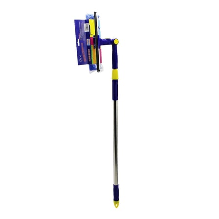 Star Q 2 Başlı=camsil Çekpas - M.fiber Mop=24.5cm 360 Derece Başlık Camsil - Mop Uzayan Metal - Pls.
