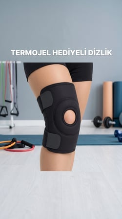 Sporcu Destekli Diz Korsesi Çapraz Bağ Ağrısı ve Menisküs İçin