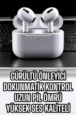 3.Nesil TWS Bluetooth Kulaklık Mikrofonlu ANC Özelliği Dokunmatik Kontrol