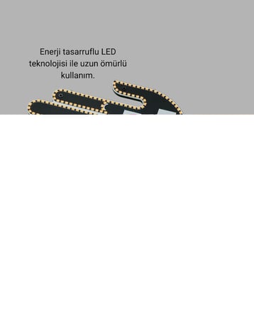 Uzaktan Kumandalı LED Jest Işığı – 3 Farklı Hareket Modu