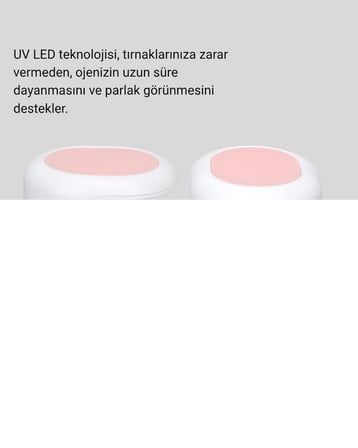 Mini Oje Kurutma Cihazı 16W LED UV Hızlı Kurutma Taşınabilir Kompakt Yeni Nesil