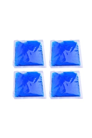 4 Adet Sıcak Soğuk Kompres Jel - Termojel - Buz Aküsü - Cold Pack