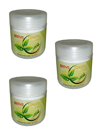 3 Adet Bamya Tohumu Yağlı Masaj Kremi 100 Ml / New Beginnings Crem