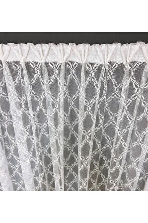 Amerikan Pile Taç Seher Tül Perde Modleri