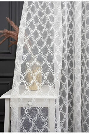 Amerikan Pile Taç Seher Tül Perde Modleri