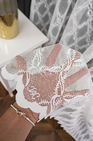 Amerikan Pile Taç Seher Tül Perde Modleri