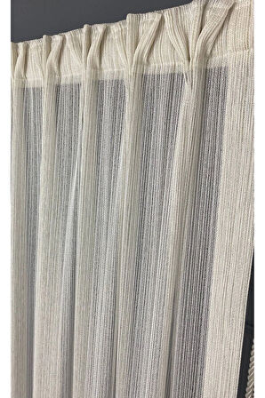 Amerikan Pile Çelik Sim Gold Sade Modern Yeni Dikim Tül Perde