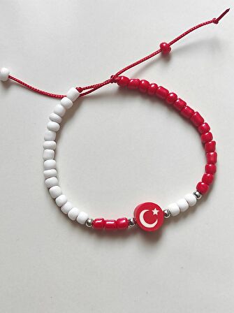 Türk Bayrak Figürlü Çocuk Bileklik (23 Nisan Özel)