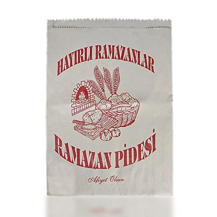 Ramazan Pide Kese Kağıdı 30x41x6 cm 5 kg