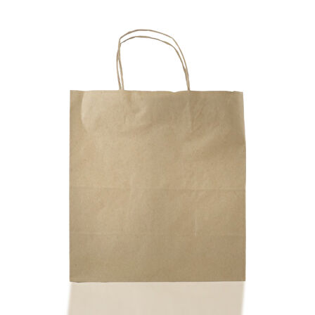 Çanta Kraft 28x28x16 Cm Burgu Sap 50 ADET