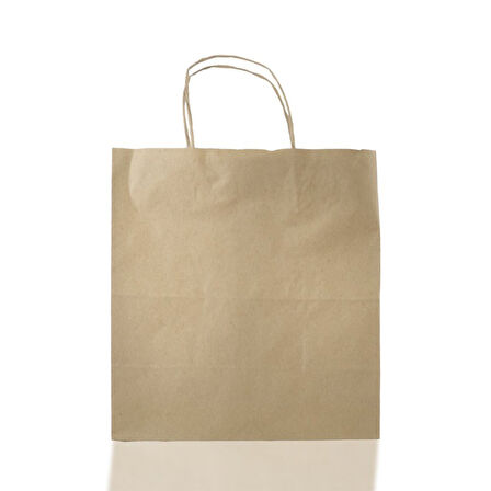 Çanta Kraft 25x28x14 Cm Burgu Sap 50 ADET