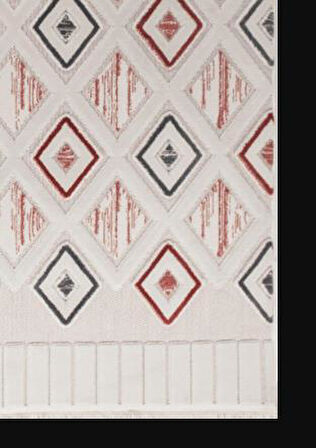 Artemis Halı Amentes 09990C Çok Renkli Bohem İskandinav Tarz Halı