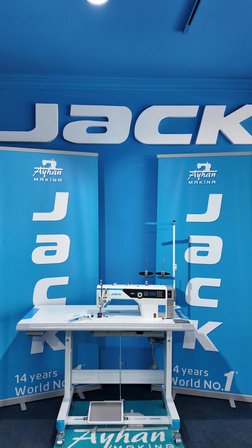 JACK AMH 2 FULL OTOMATİK YAPAY ZEKALI EKSTRA UZUN GÖVDE KAPALI KARTEL DÜZ DİKİŞ MAKİNASI (JACK DİKİŞ SETİ HEDİYELİ)