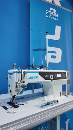 JACK AMH 2 FULL OTOMATİK YAPAY ZEKALI EKSTRA UZUN GÖVDE KAPALI KARTEL DÜZ DİKİŞ MAKİNASI (JACK DİKİŞ SETİ HEDİYELİ)