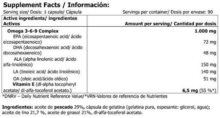 Amix GreenDay Super Omega 3 / 3-6-9 / 90 Soft