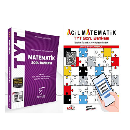 TYT Matematik Soru Bankası 2 Kitap Set