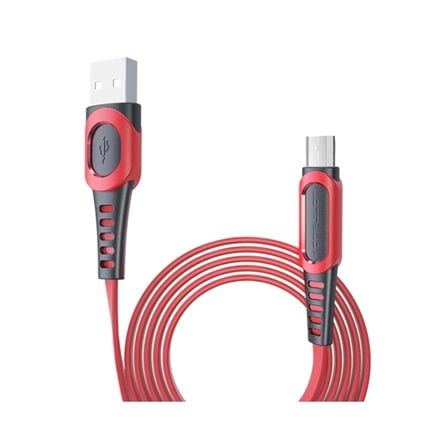 Konfulon DC01 Süper Hızlı Micro USB Kablo 1M 2.4A - Kırmızı