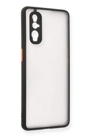 Newface Oppo Find X2 Kılıf Montreal Silikon Kapak - Siyah
