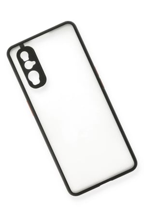 Newface Oppo Find X2 Kılıf Montreal Silikon Kapak - Siyah