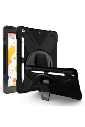 Newface Apple iPad 5 Air 9.7 Kılıf Amazing Tablet Kapak - Siyah