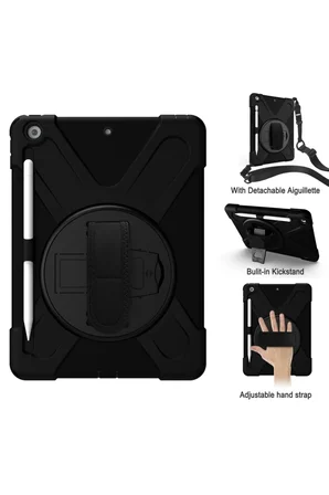 Newface Apple iPad 5 Air 9.7 Kılıf Amazing Tablet Kapak - Siyah