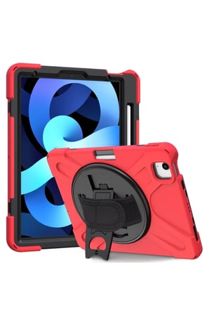 Newface Apple iPad Pro 11 (2020) Kılıf Amazing Tablet Kapak - Kırmızı