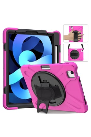 Newface Apple iPad Pro 11 (2020) Kılıf Amazing Tablet Kapak - Pembe