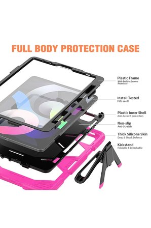 Newface Apple iPad Pro 11 (2020) Kılıf Griffin Tablet Kapak - Pembe