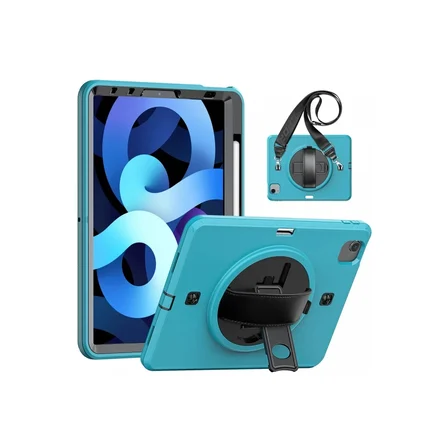 Newface Apple iPad Pro 11 (2020) Kılıf Strap-C Otterbox Tablet Kapak - Mavi