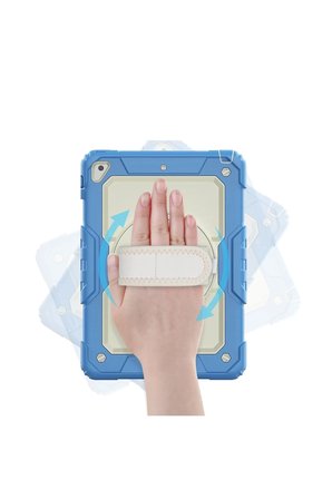 Newface Apple iPad 5 Air 9.7 Kılıf Strap New Tablet Kapak - Mavi