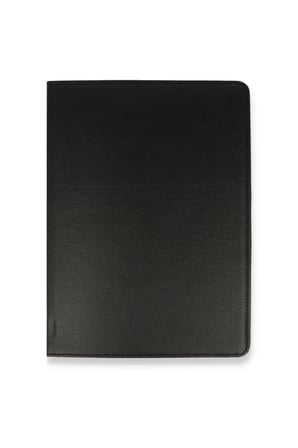 Newface Apple iPad Mini 6 Kılıf 360 Tablet Deri Kılıf - Siyah