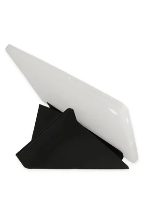 Newface Apple iPad 10.2 (8.nesil) Kılıf Kalemlikli Mars Tablet Kılıfı - Siyah