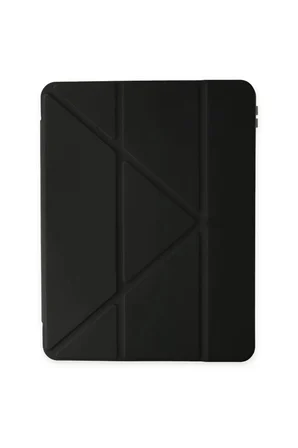 Newface Apple iPad 10.2 (8.nesil) Kılıf Kalemlikli Mars Tablet Kılıfı - Siyah