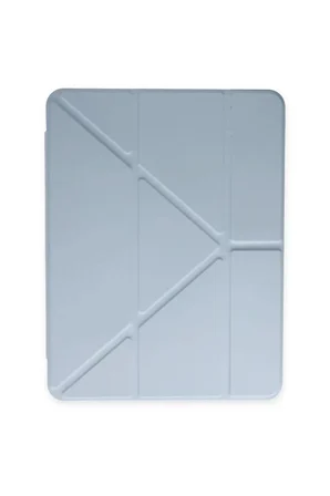 Newface Apple iPad 10.2 (8.nesil) Kılıf Kalemlikli Mars Tablet Kılıfı - Mavi
