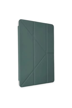 Newface Apple iPad Air 4 10.9 Kılıf Kalemlikli Mars Tablet Kılıfı - Koyu Yeşil