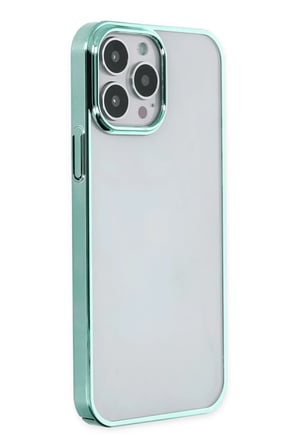 Newface Apple iPhone 14 Pro Max Kılıf Element Silikon - Yeşil