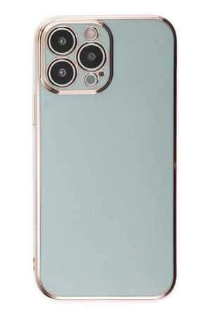 Newface Apple iPhone 14 Pro Kılıf Volet Silikon - Açık Yeşil