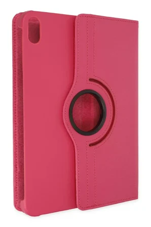 Newface Apple iPad 2022 10.9 (10.nesil) Kılıf 360 Tablet Deri Kılıf - Pembe