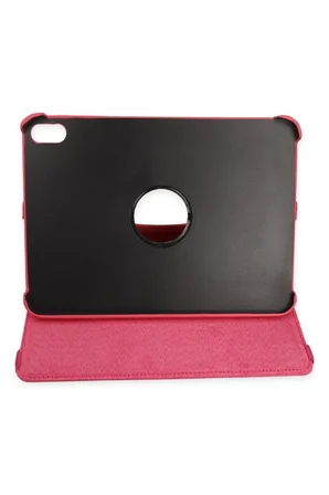 Newface Apple iPad 2022 10.9 (10.nesil) Kılıf 360 Tablet Deri Kılıf - Pembe