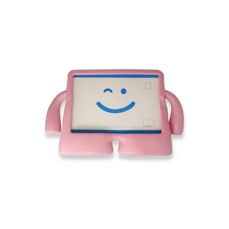 Newface Apple iPad 2022 10.9 (10.nesil) Kılıf Karakter Tablet Silikon - Açık Pembe