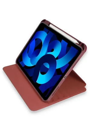 Newface Apple iPad Pro 11 (2021) Kılıf Starling 360 Kalemlikli Tablet Kılıf - Mor