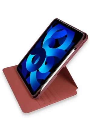 Newface Apple iPad Pro 11 (2021) Kılıf Starling 360 Kalemlikli Tablet Kılıf - Mor
