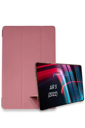 Newface Apple iPad Air 5 (2022) Kılıf Tablet Smart Kılıf - Pembe